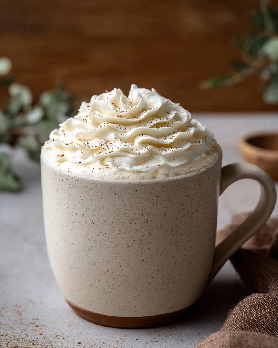 Eggnog Whipped Cream