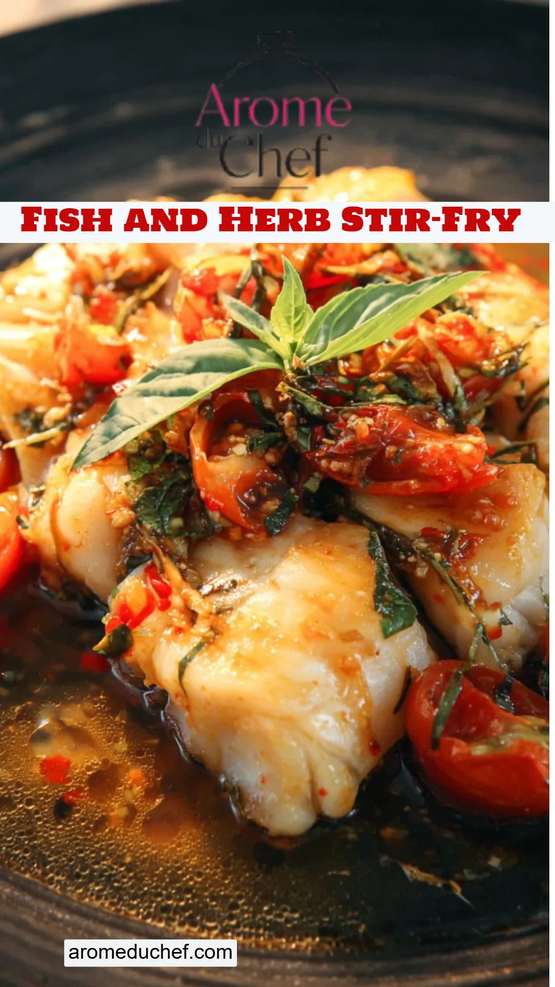 Fish and Herb Stir-Fry