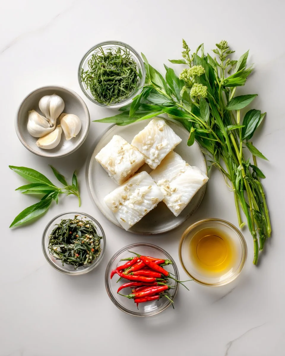 Fish and Herb Stir-Fry