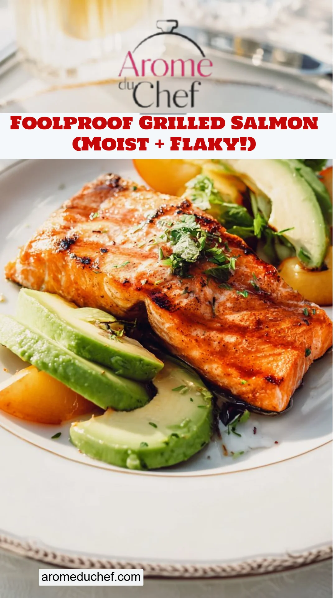 Foolproof Grilled Salmon (Moist + Flaky!)