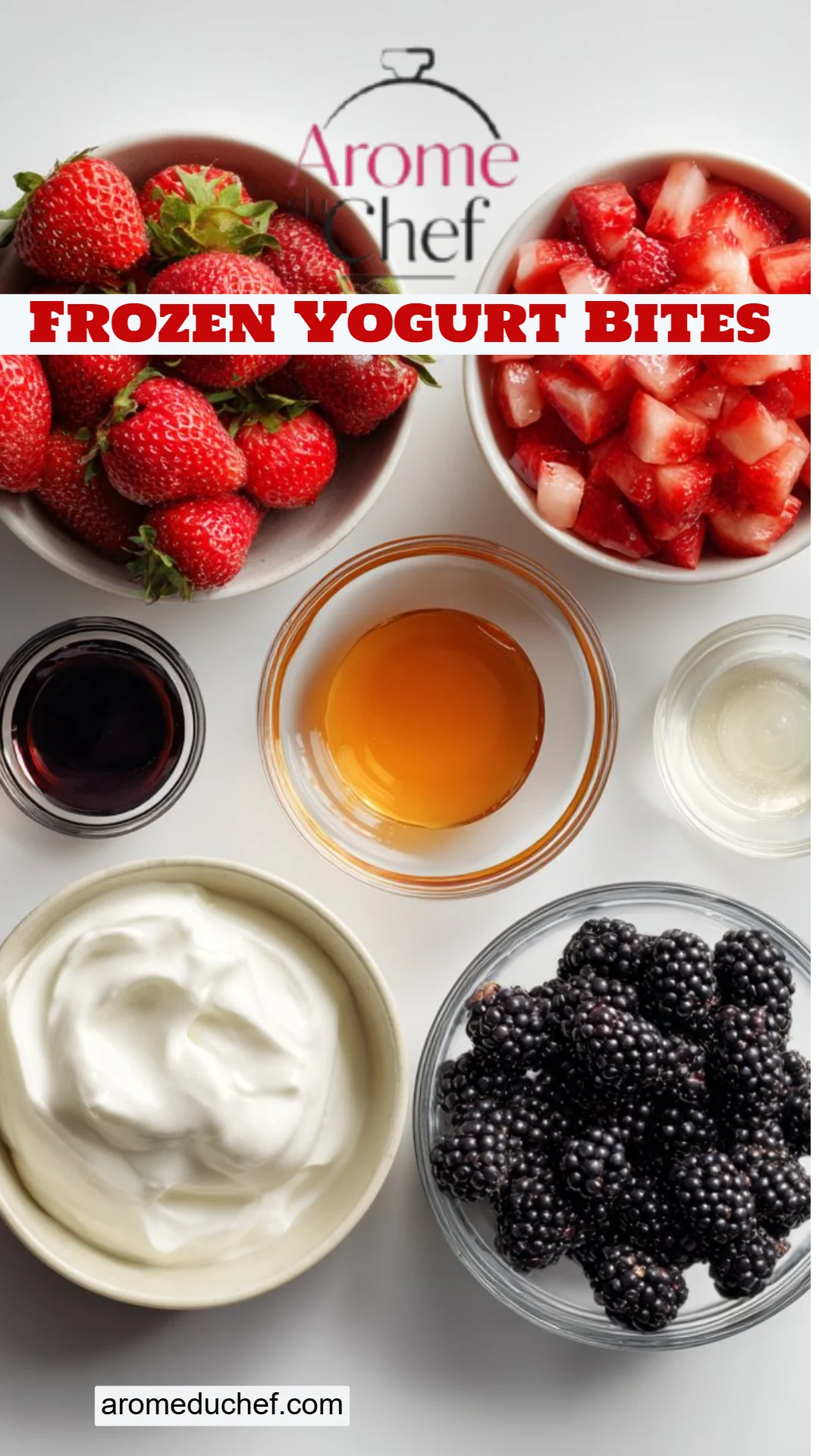 Frozen Yogurt Bites