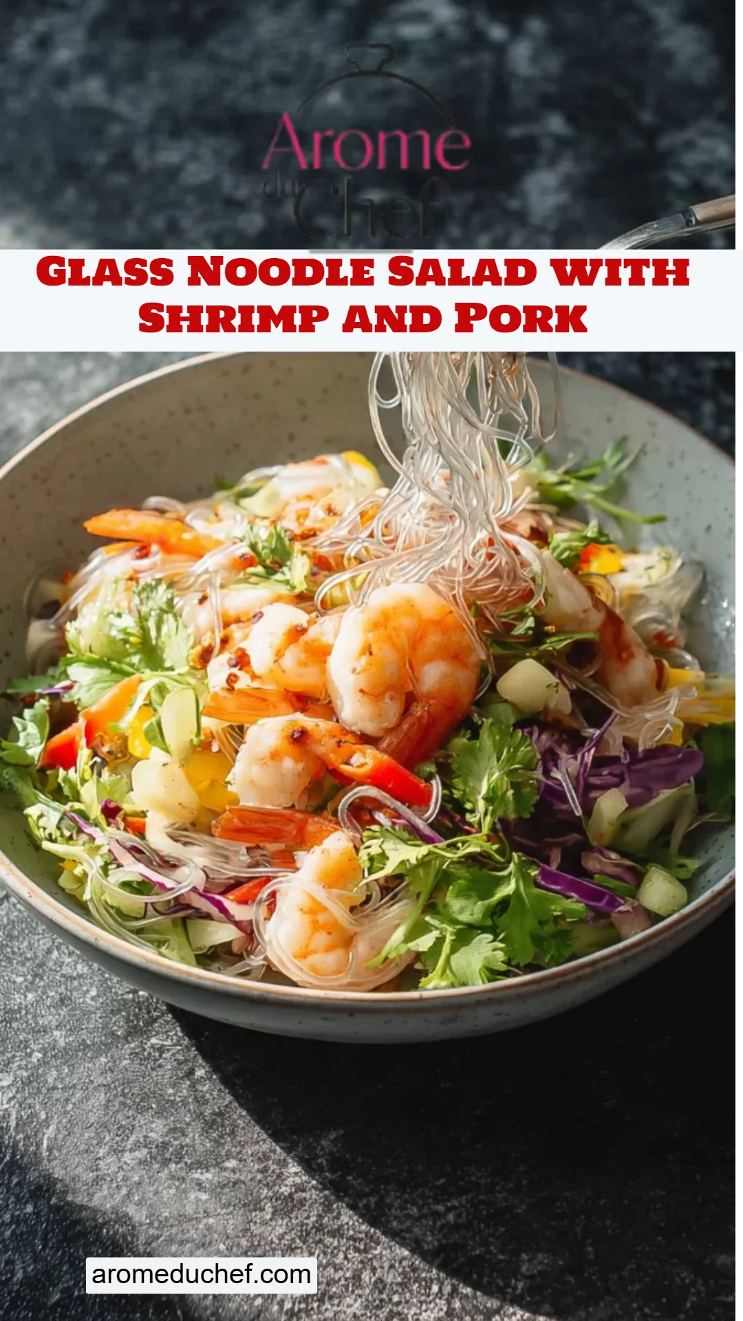 Glass Noodle Salad with Shrimp and Pork