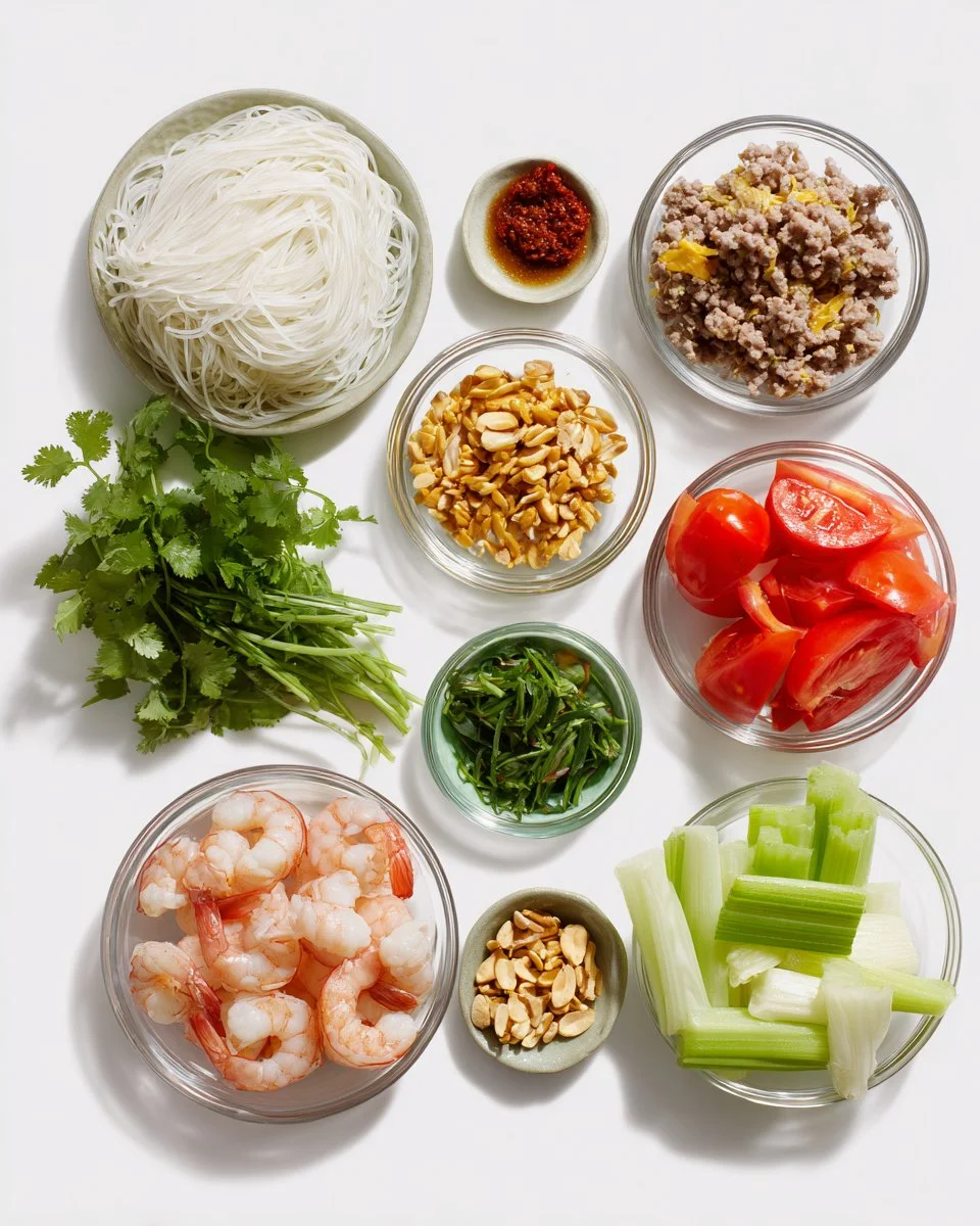 Glass Noodle Salad with Shrimp and Pork
