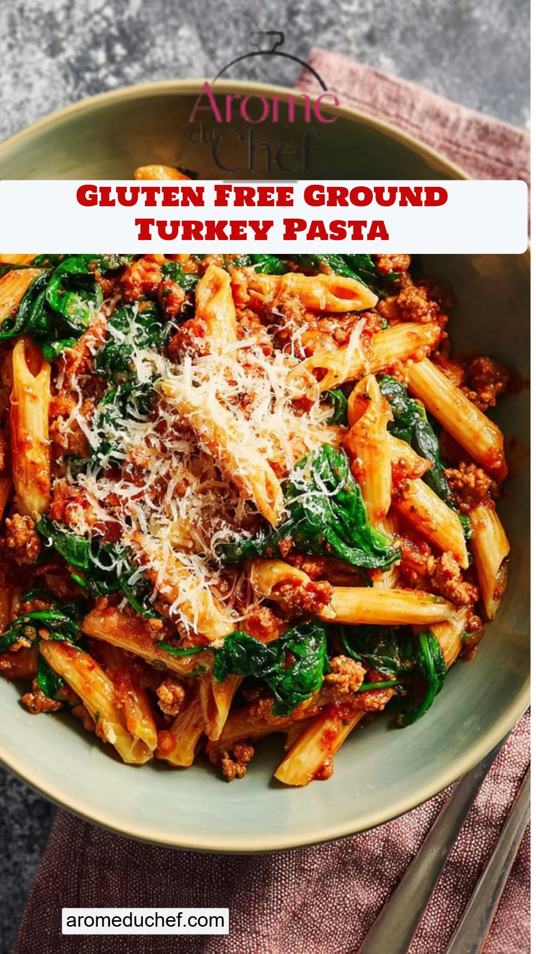 Gluten Free Ground Turkey Pasta