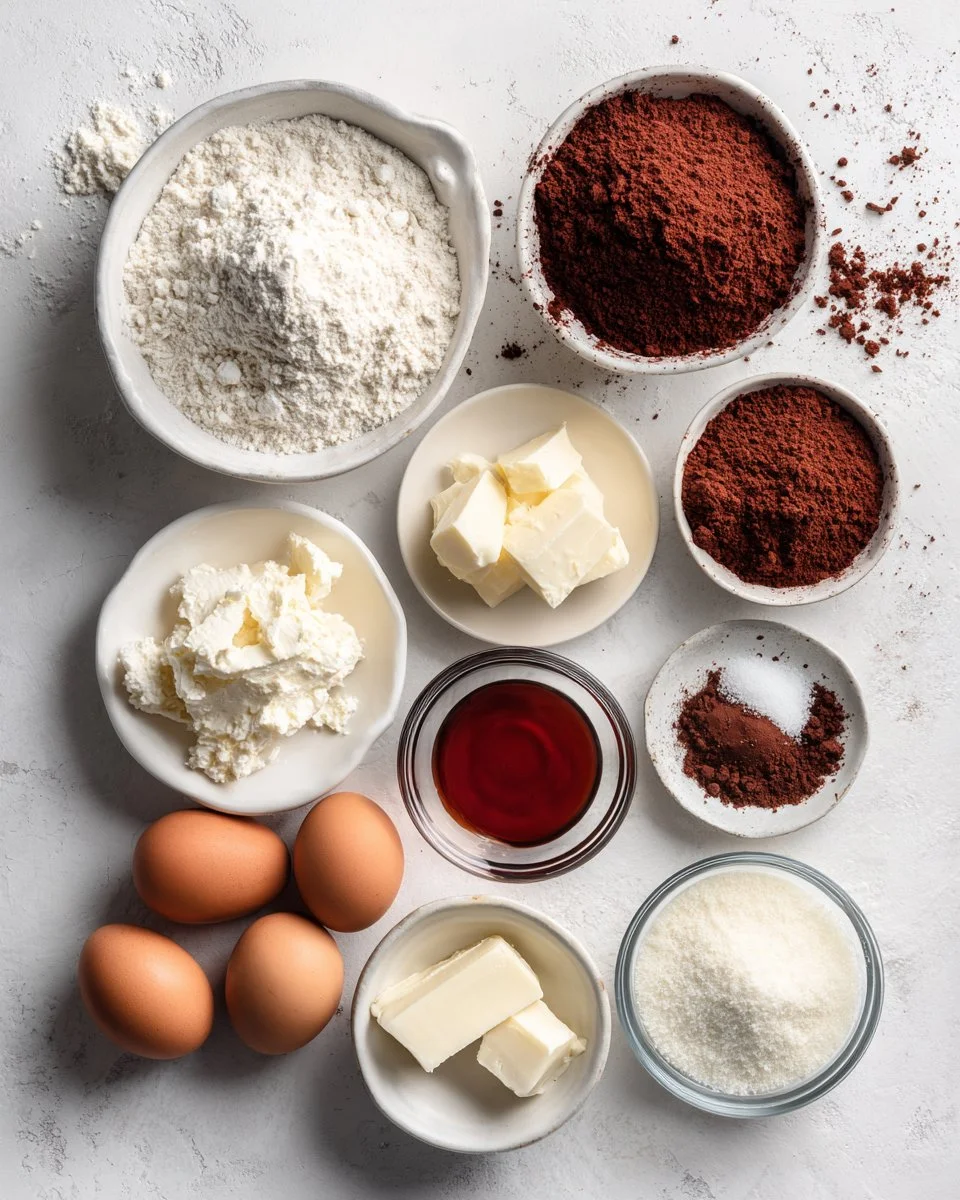 Gluten Free Red Velvet Brownies with Almond Flour