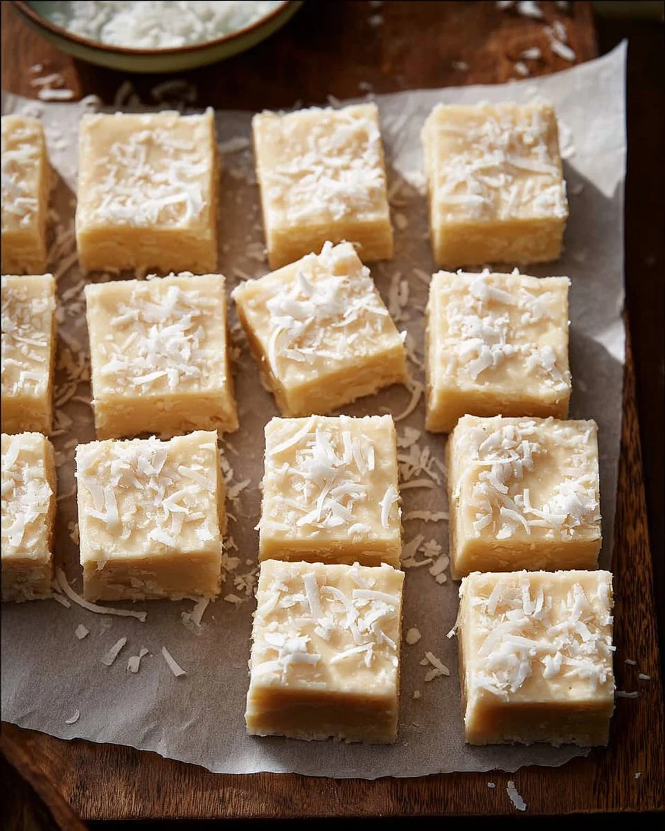 Grandma Inga's White Coconut Fudge