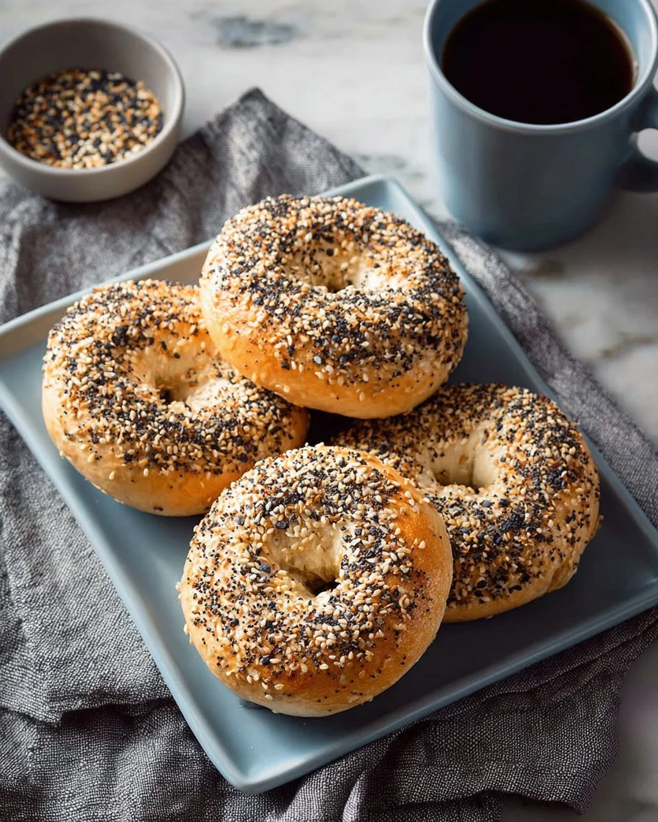 Greek Yogurt Protein Bagels