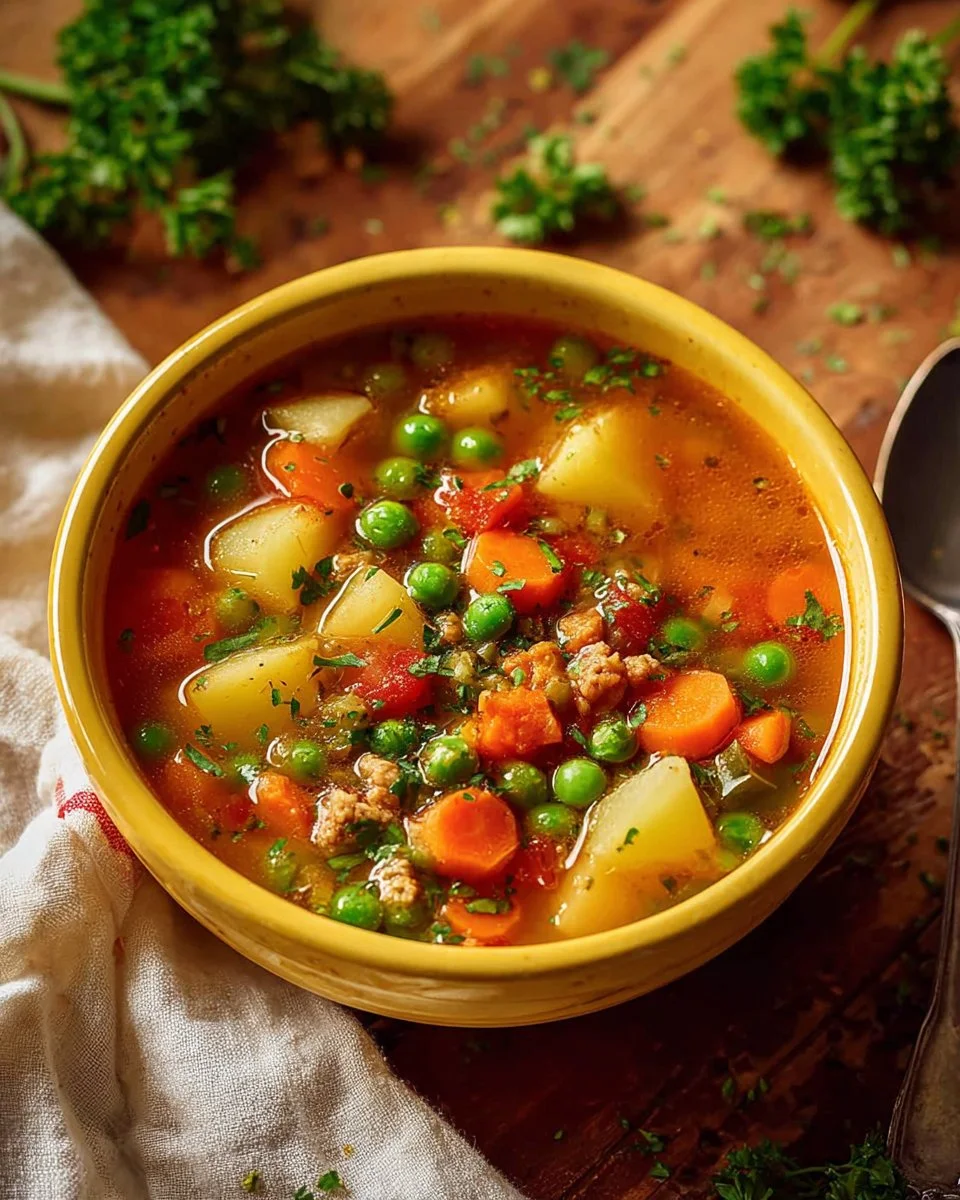 Ground Turkey Soup