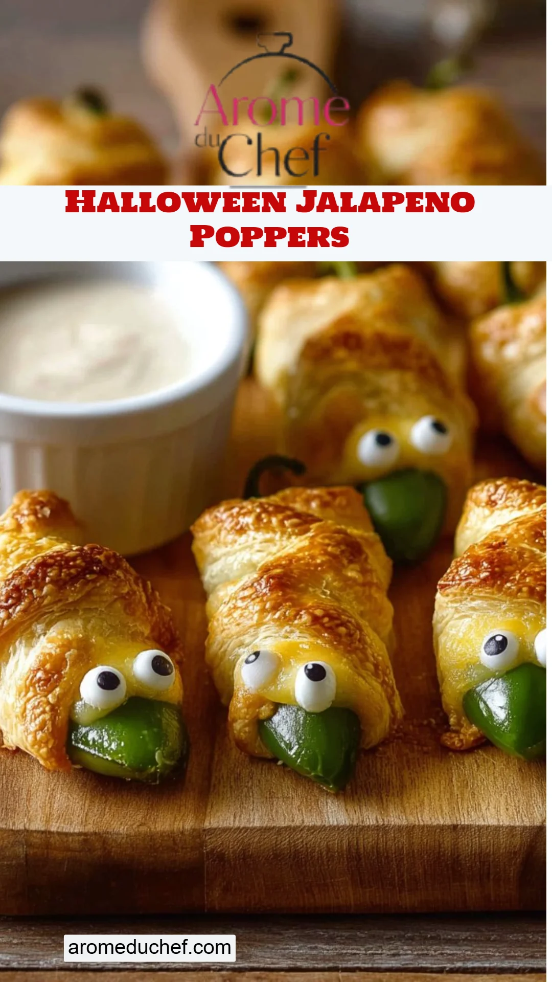 Halloween Jalapeno Poppers