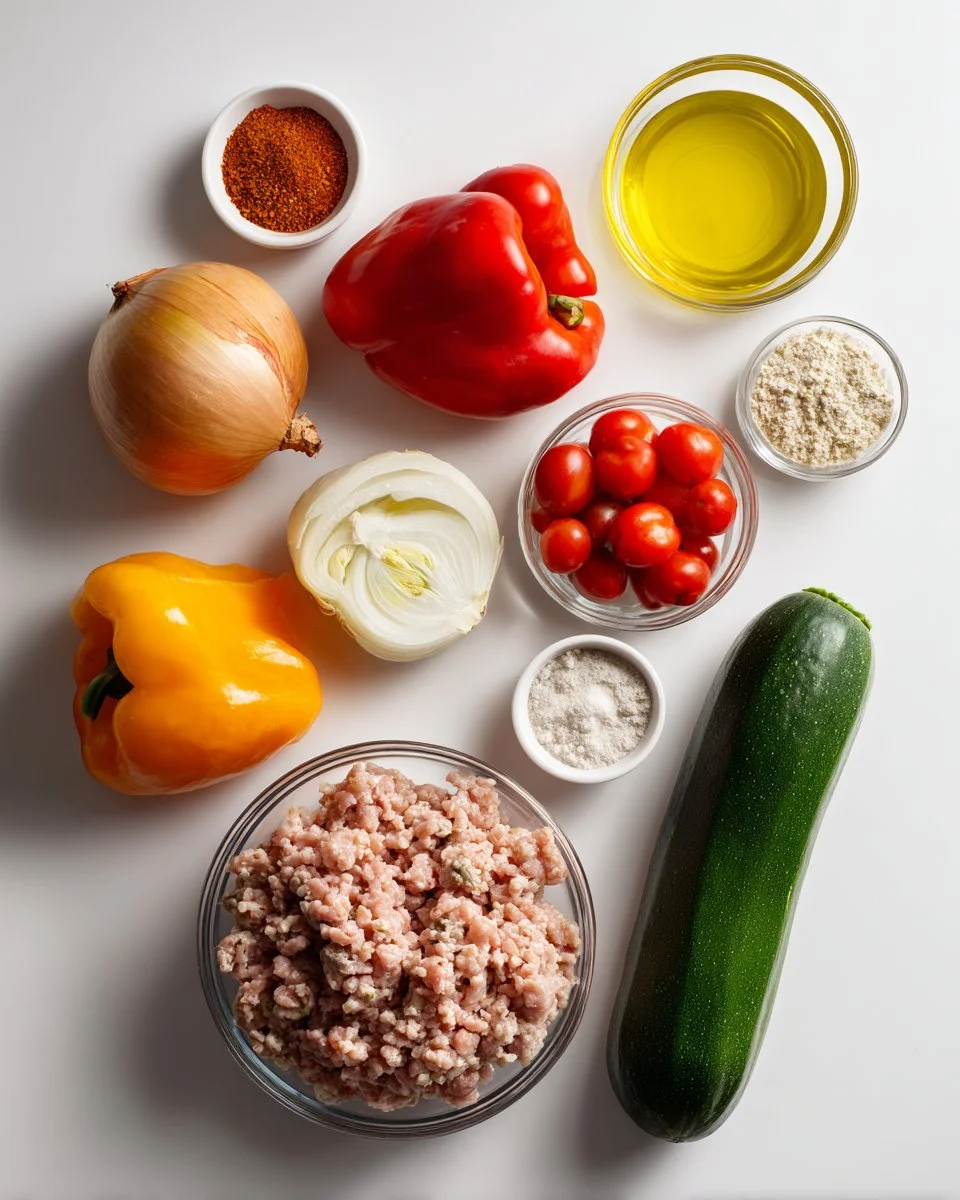 Healthy Veggie Hash with Ground Turkey