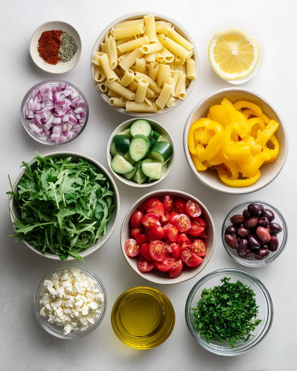 High Protein Banza Pasta Salad