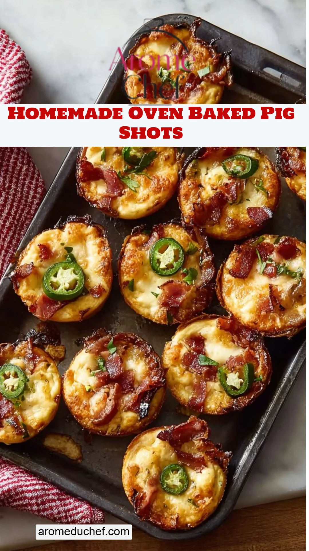 Homemade Oven Baked Pig Shots