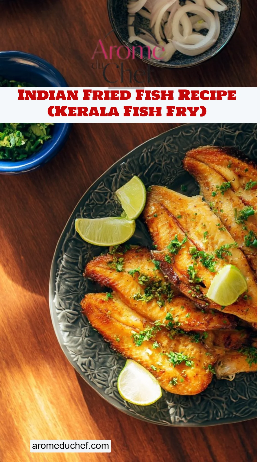 Indian Fried Fish Recipe (Kerala Fish Fry)