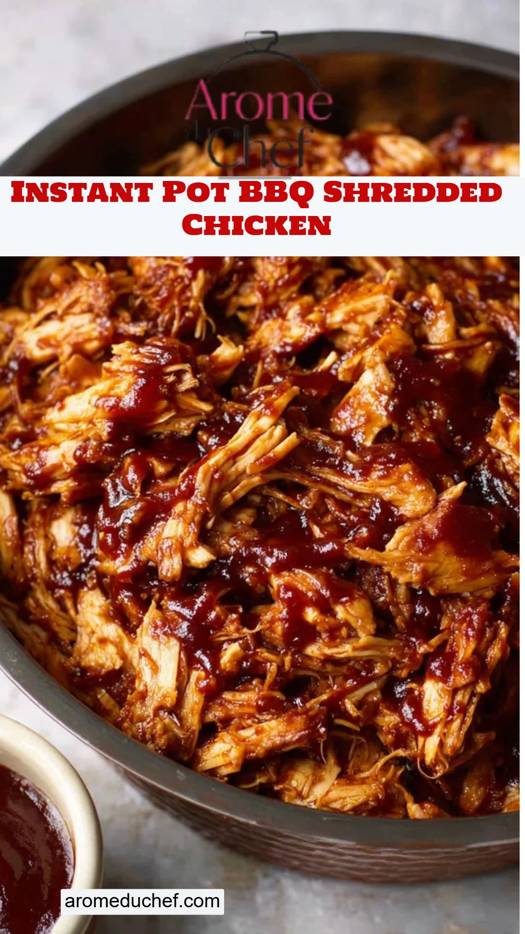 Instant Pot BBQ Shredded Chicken