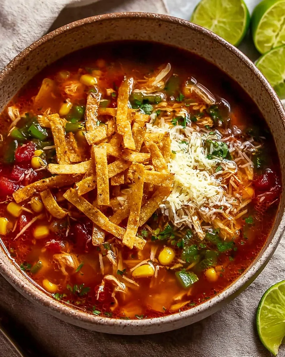 Instant Pot Turkey Tortilla Soup