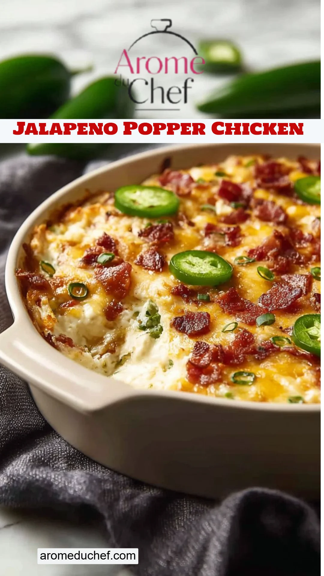 Jalapeno Popper Chicken