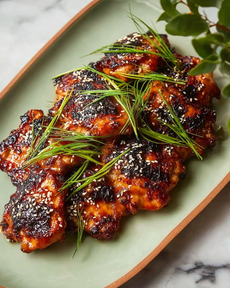 Japanese BBQ Chicken Thighs