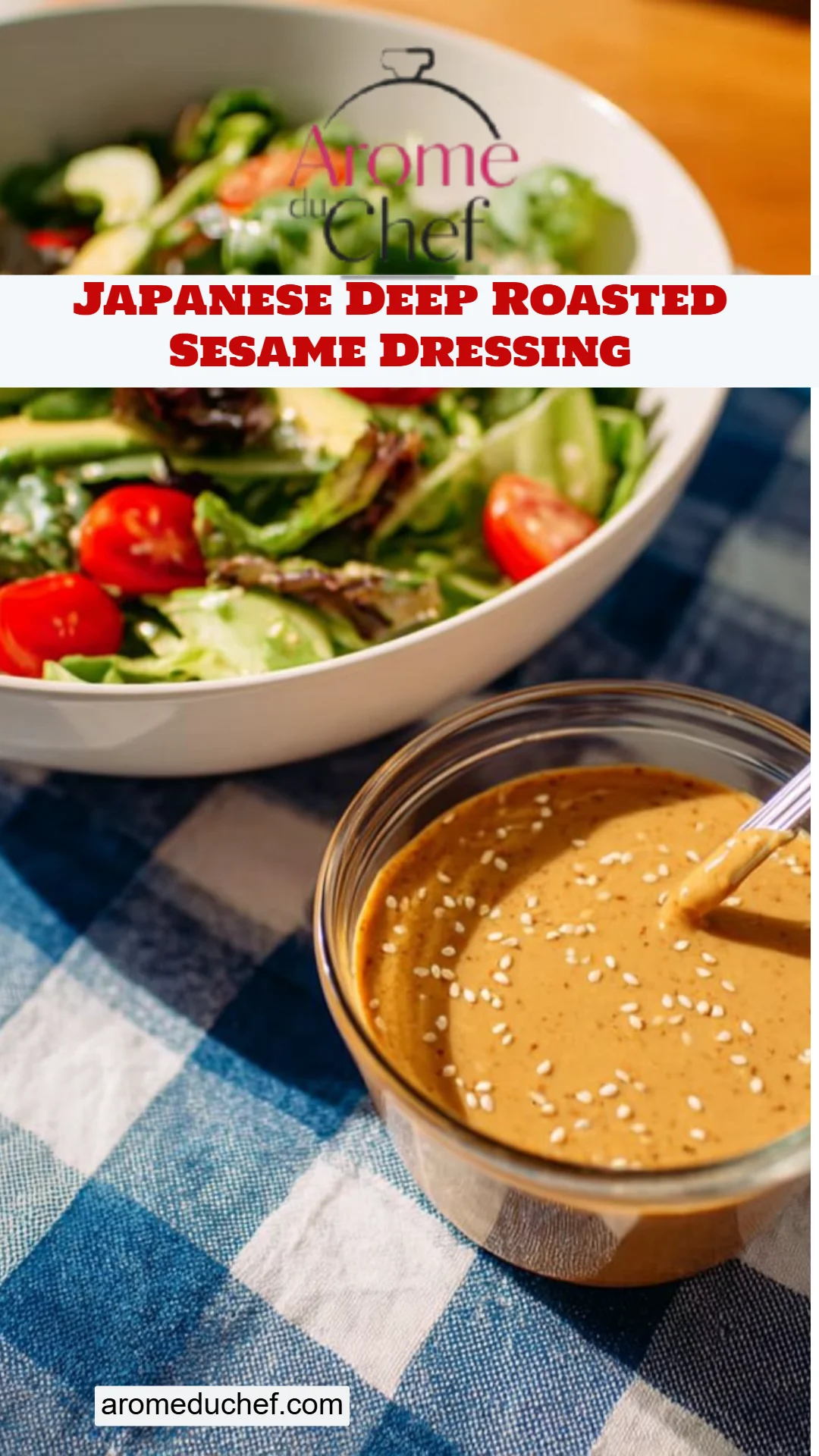 Japanese Deep Roasted Sesame Dressing