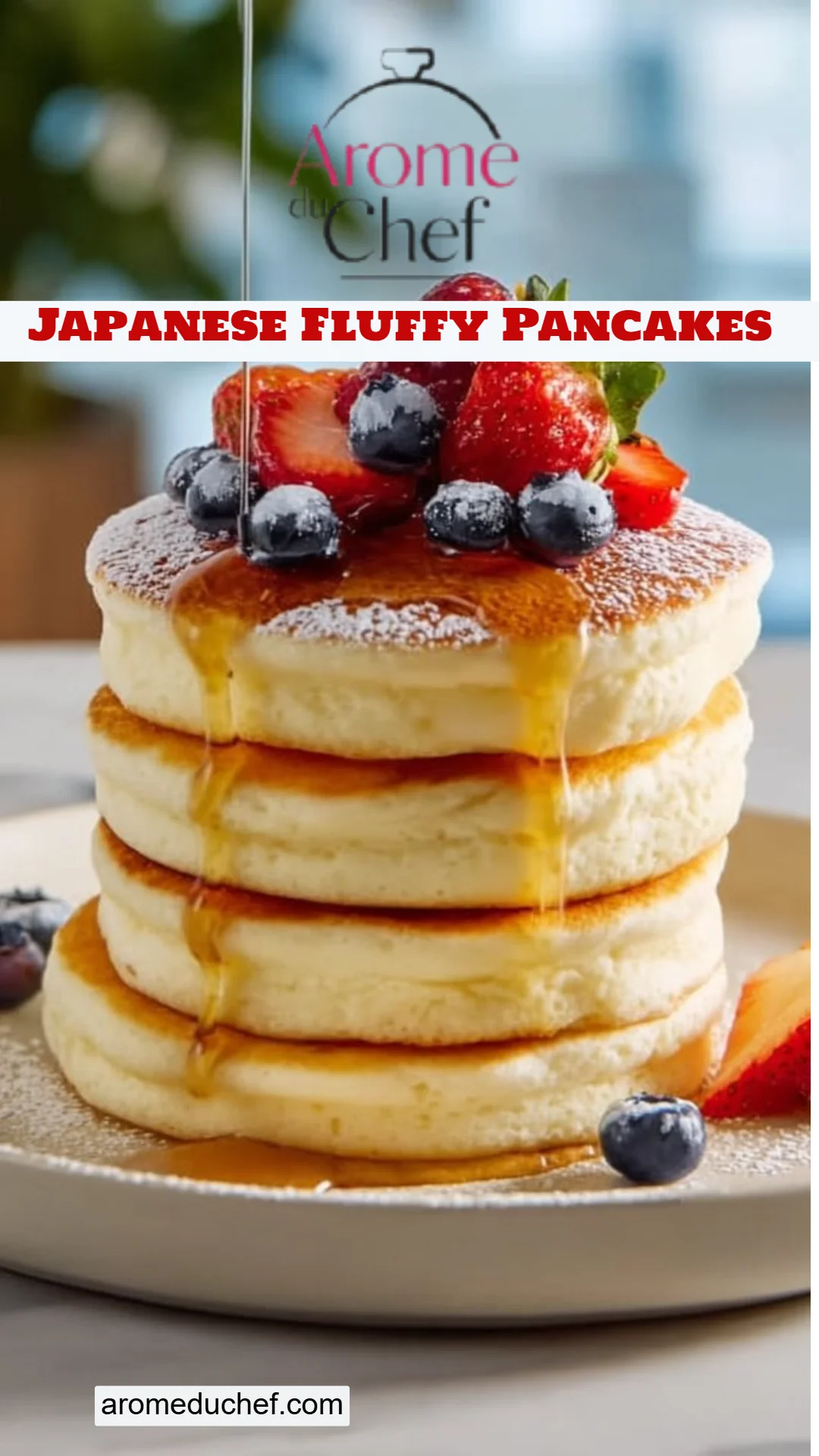 Japanese Fluffy Pancakes