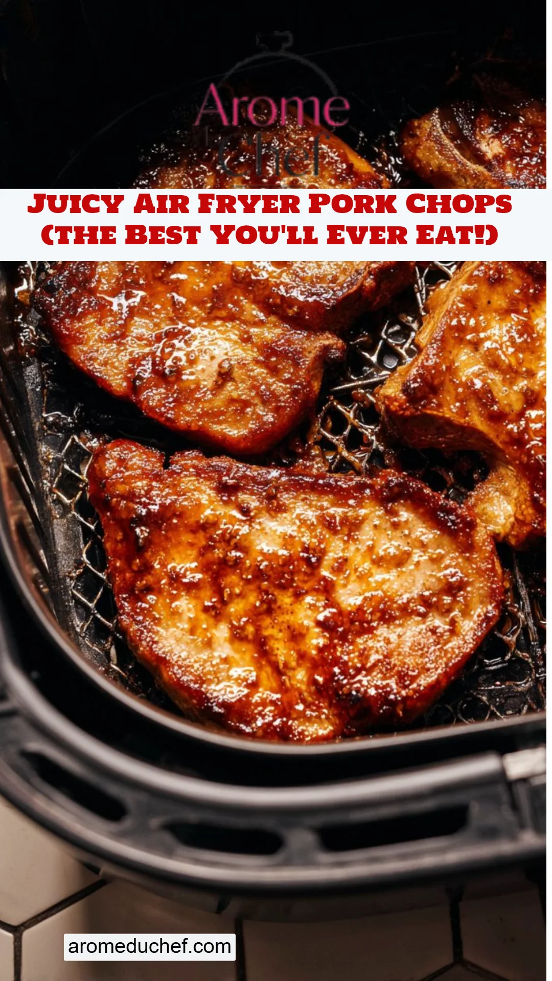 Juicy Air Fryer Pork Chops (the Best You'll Ever Eat!)