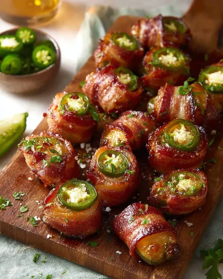 Delicious plate of juicy smoked pig shots ready for grilling.