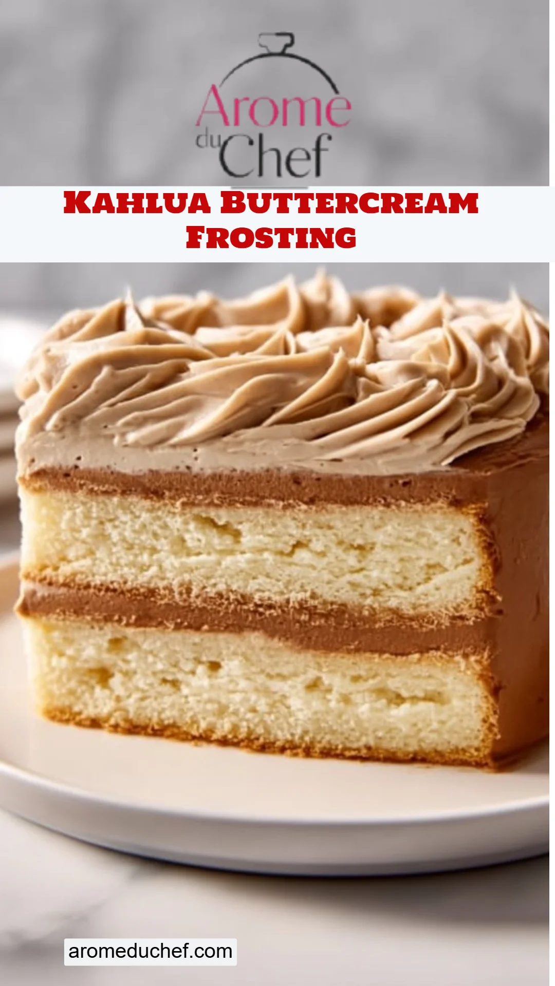 Kahlua Buttercream Frosting