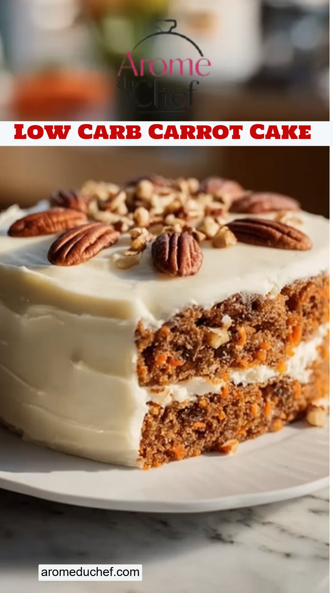 Low Carb Carrot Cake