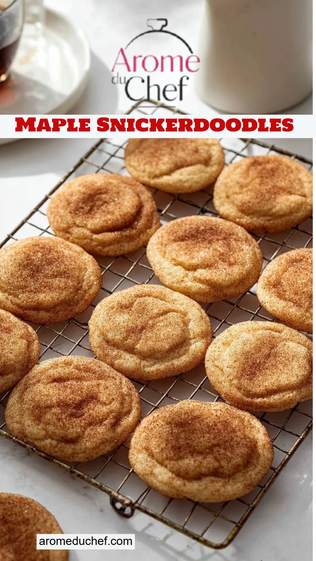 Maple Snickerdoodles