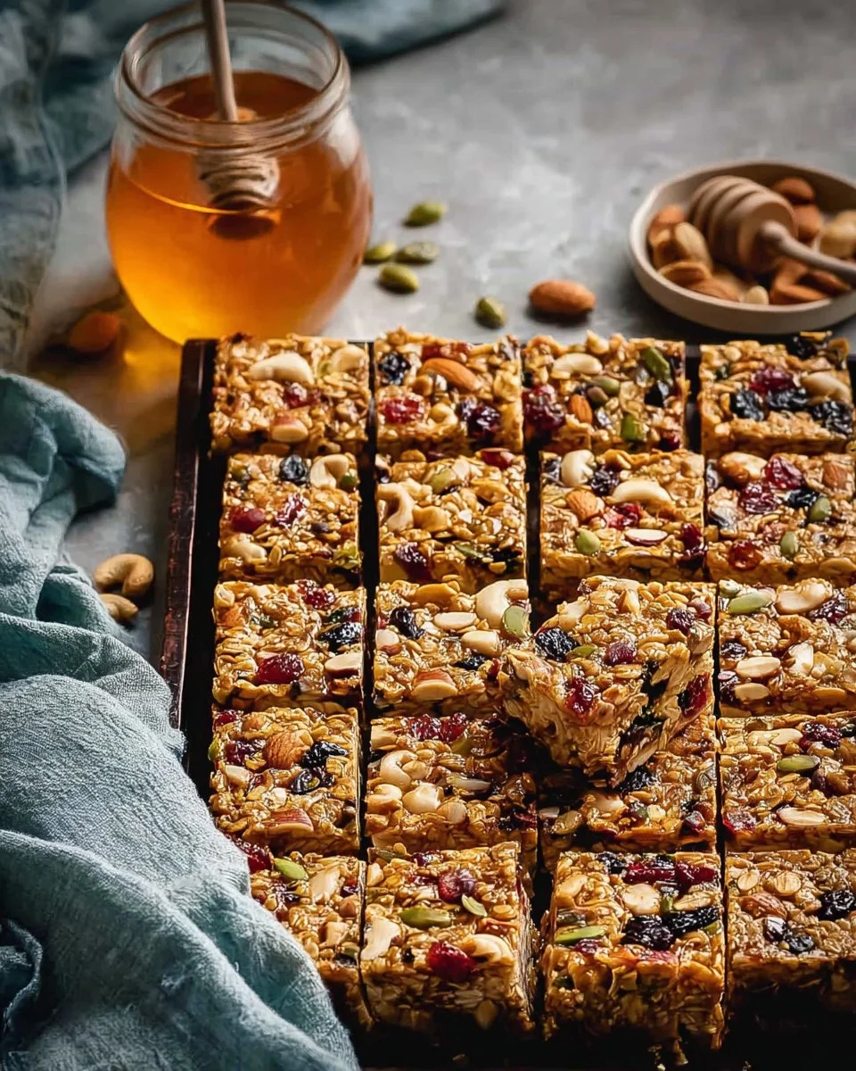 No Bake Granola Bars