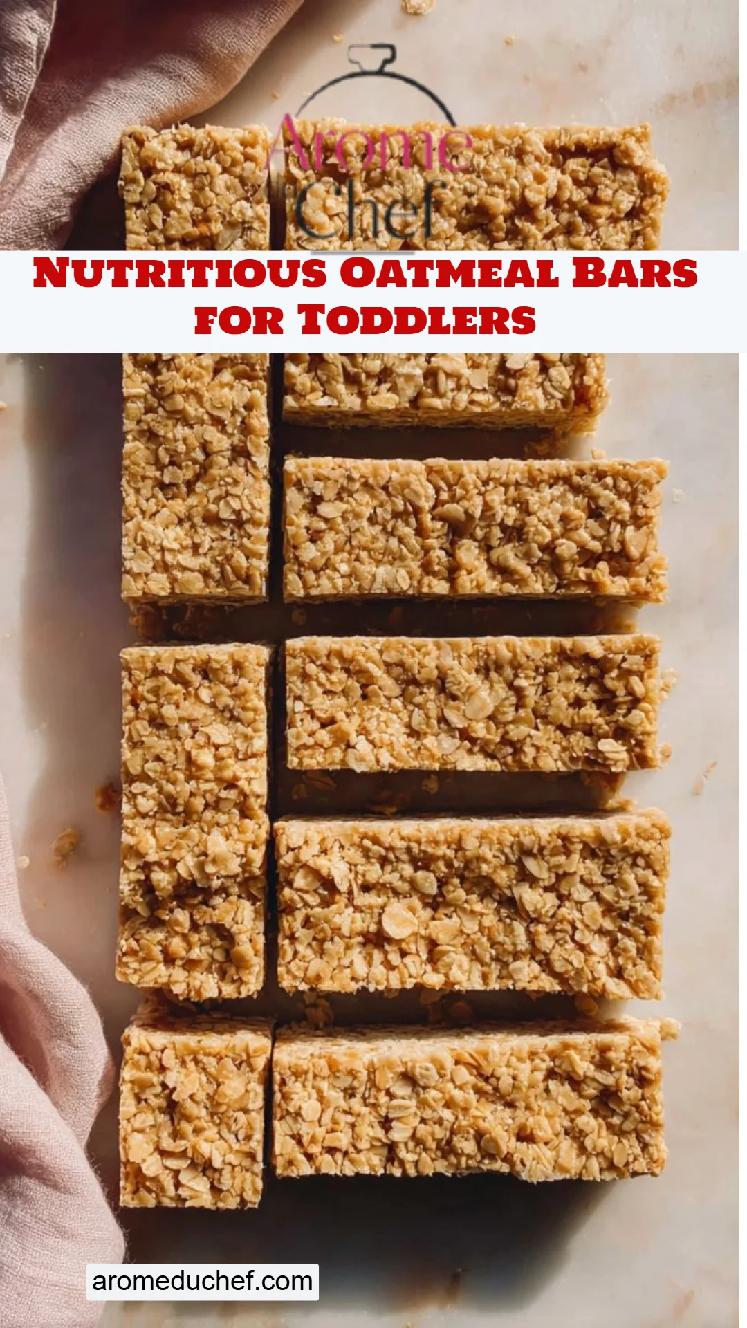 Nutritious Oatmeal Bars for Toddlers