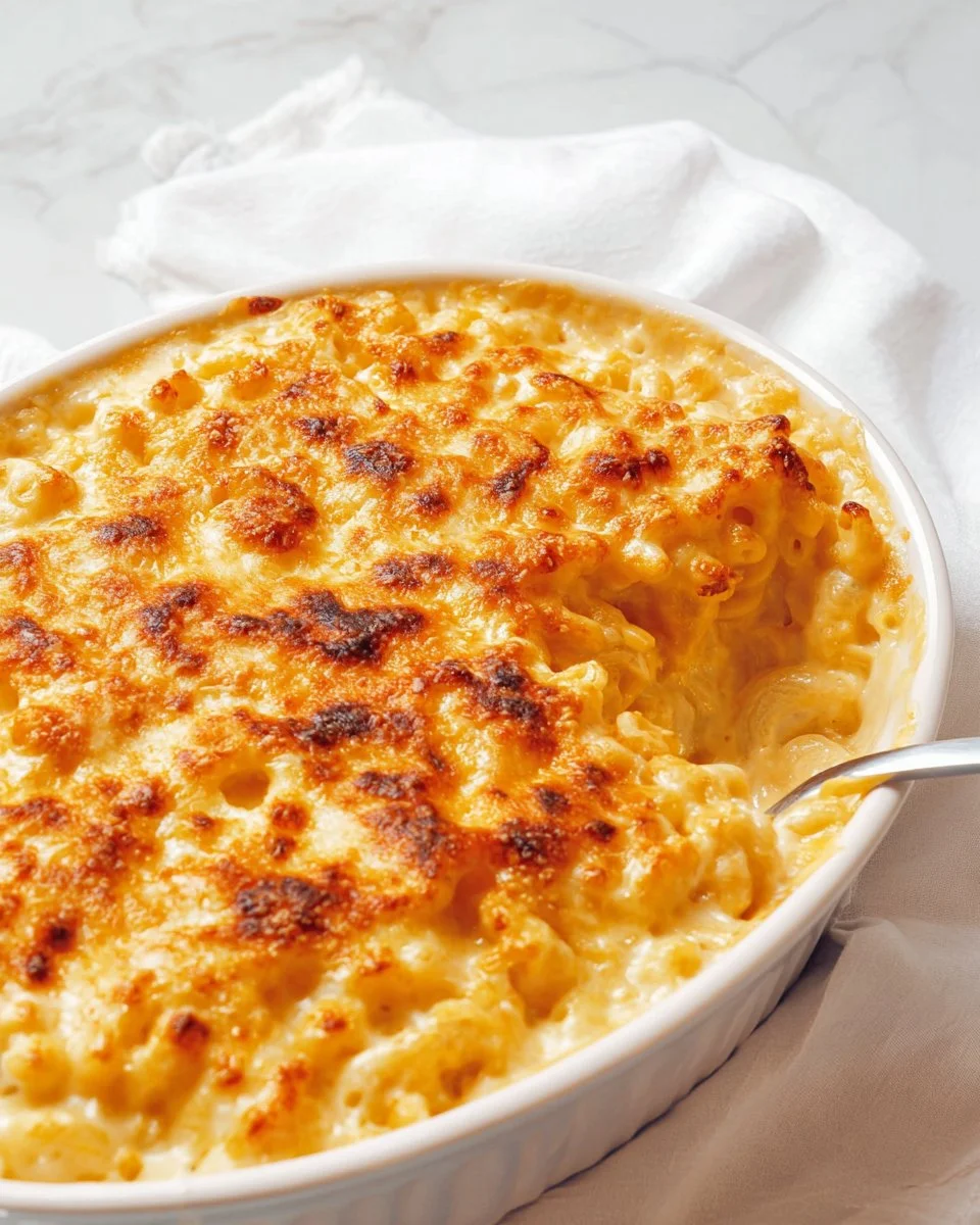 Old Fashioned Baked Macaroni and Cheese Recipe