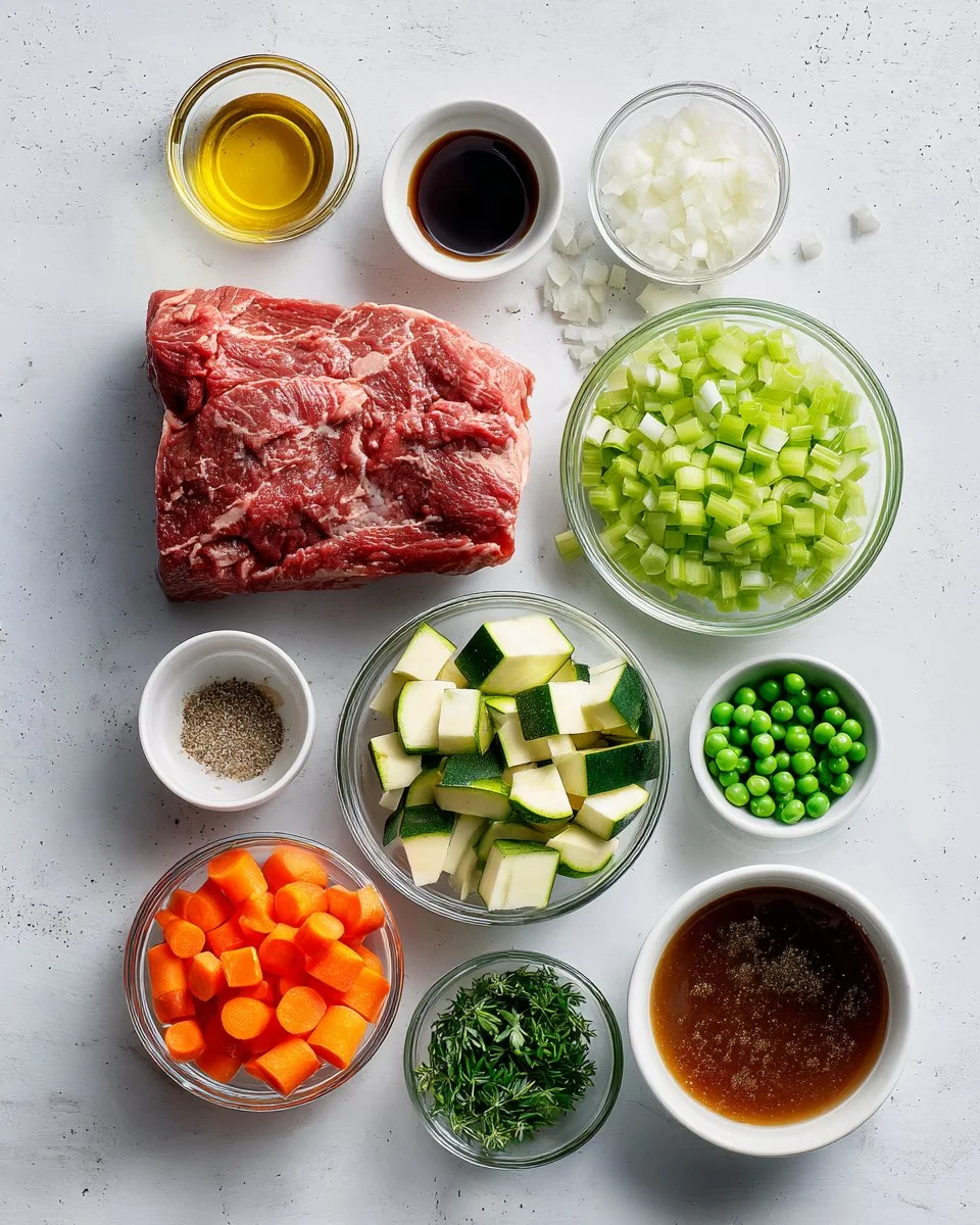 Old Fashioned Vegetable Beef Soup (with Fall-Apart Tender Beef)