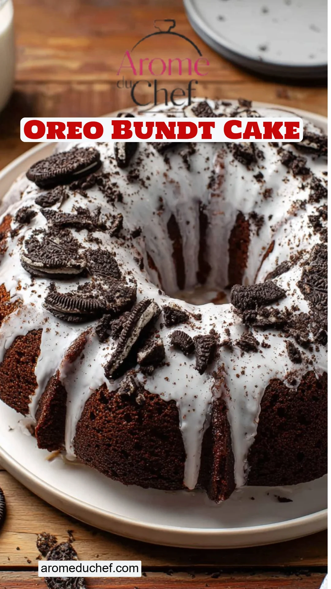 Oreo Bundt Cake