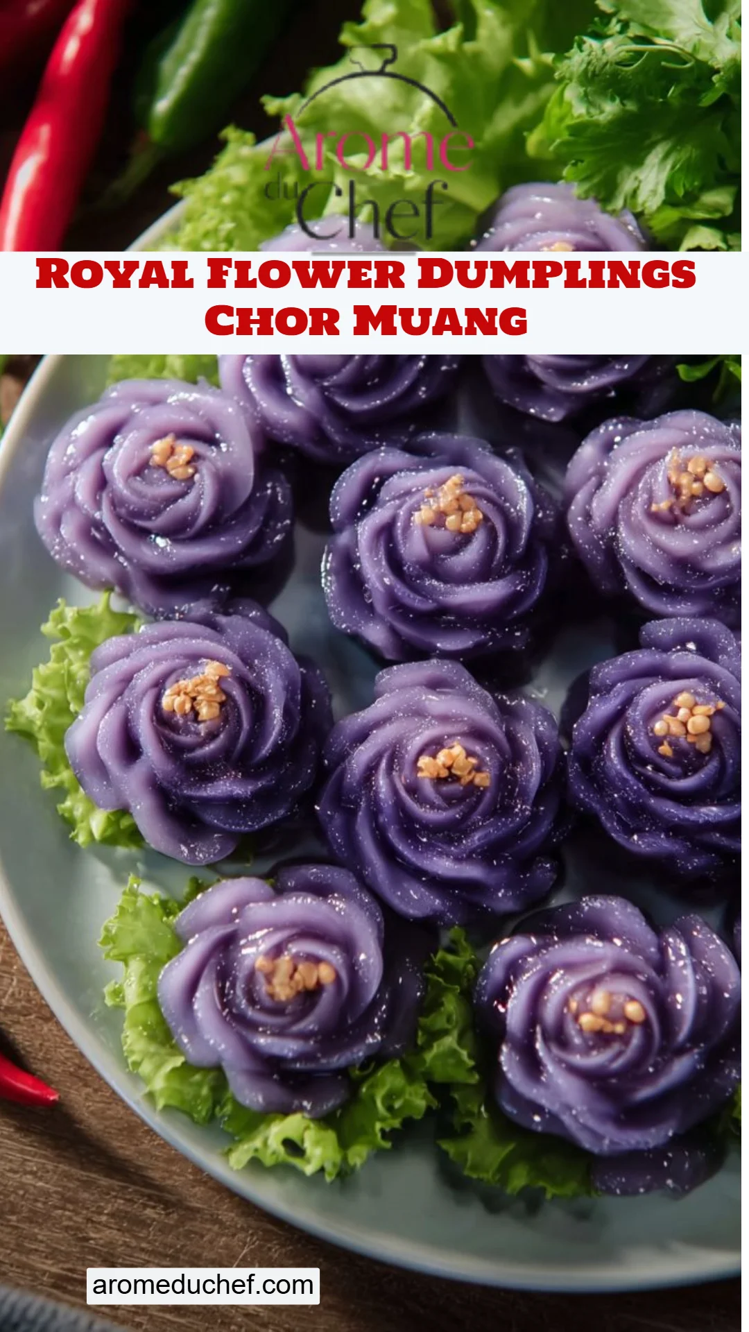 Royal Flower Dumplings Chor Muang