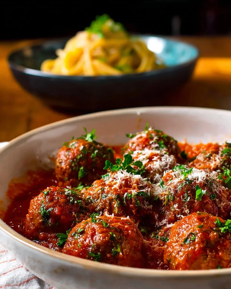 Simple gluten free meatballs made with ground turkey