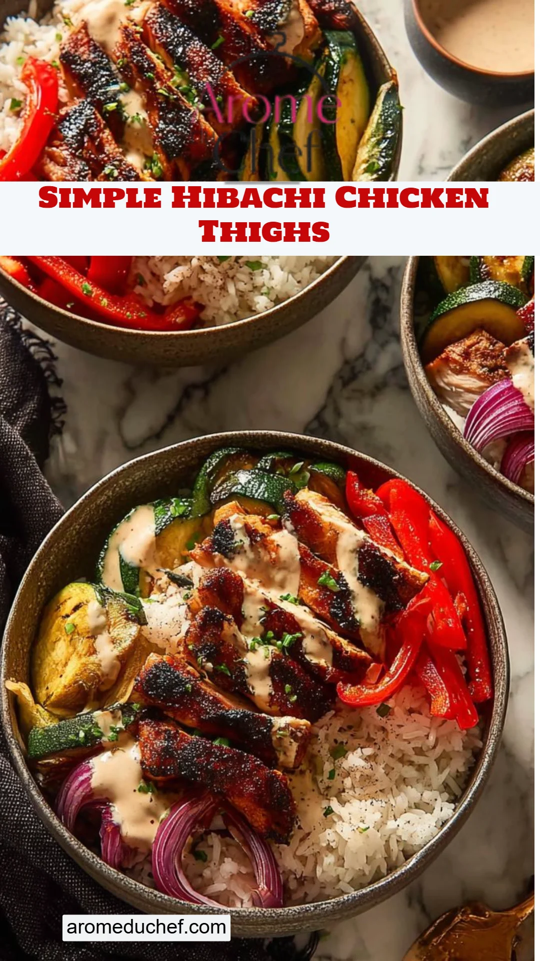 Simple Hibachi Chicken Thighs