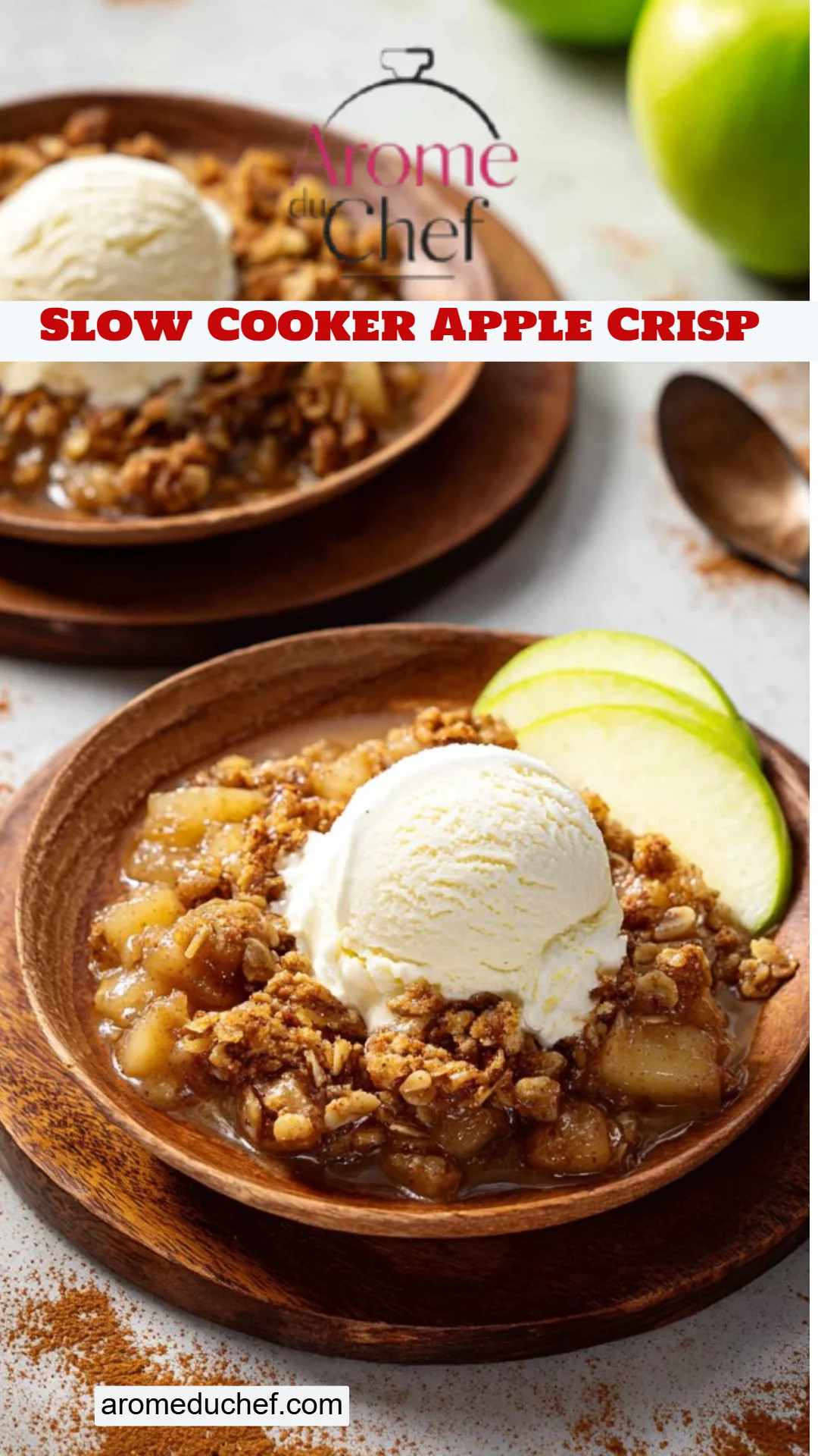 Slow Cooker Apple Crisp