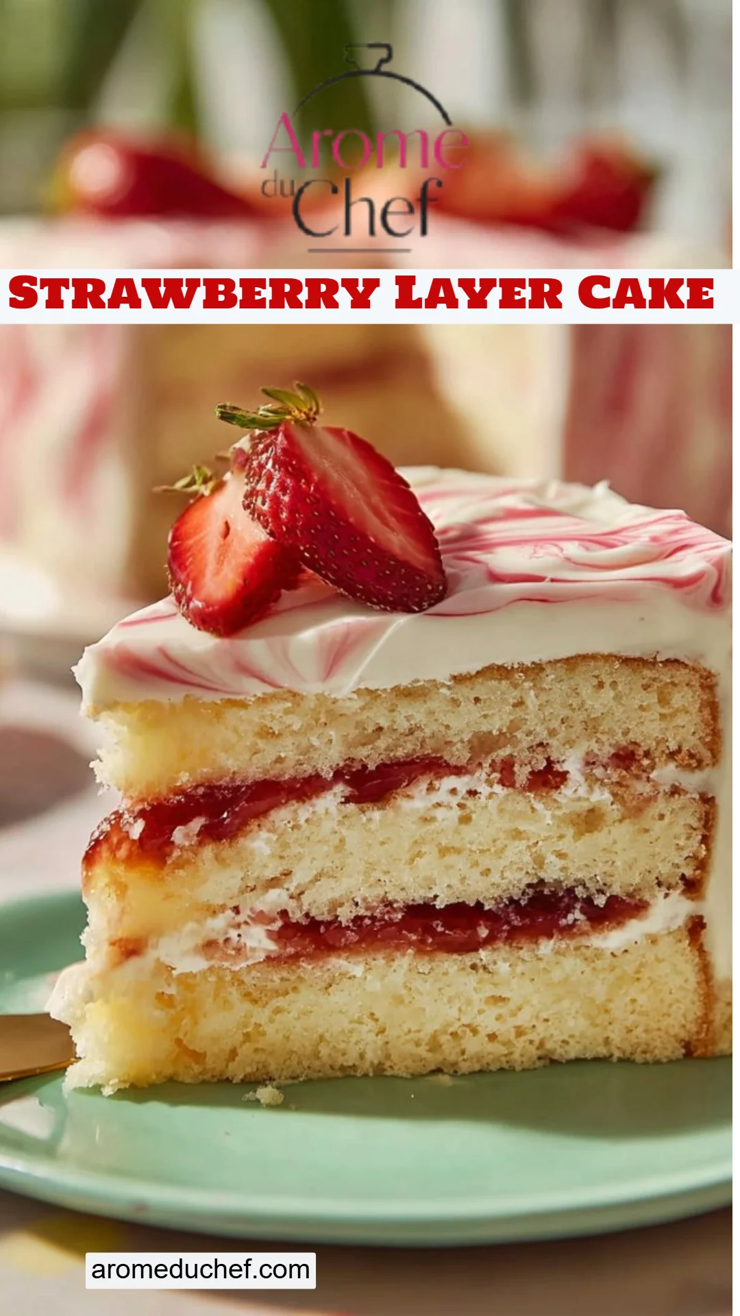 Strawberry Layer Cake