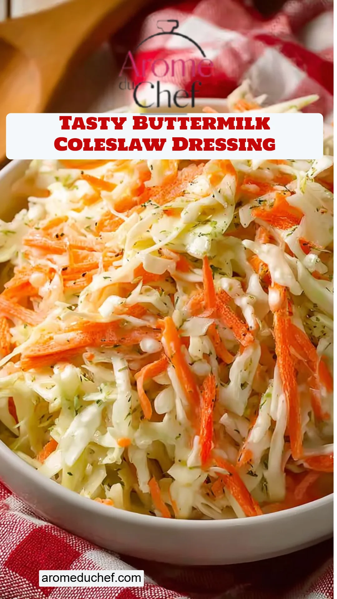Tasty Buttermilk Coleslaw Dressing