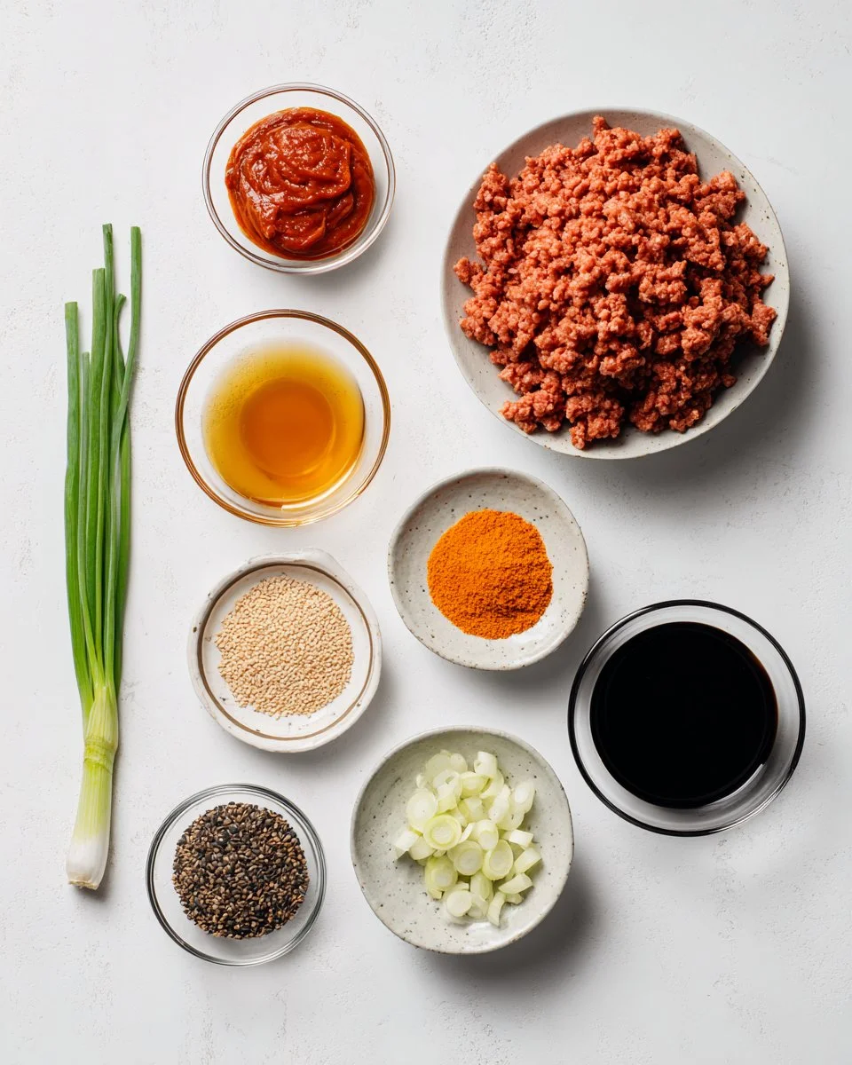 Tasty Ground Turkey with Gochujang