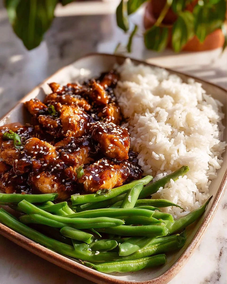 Tasty High Protein Sesame Chicken