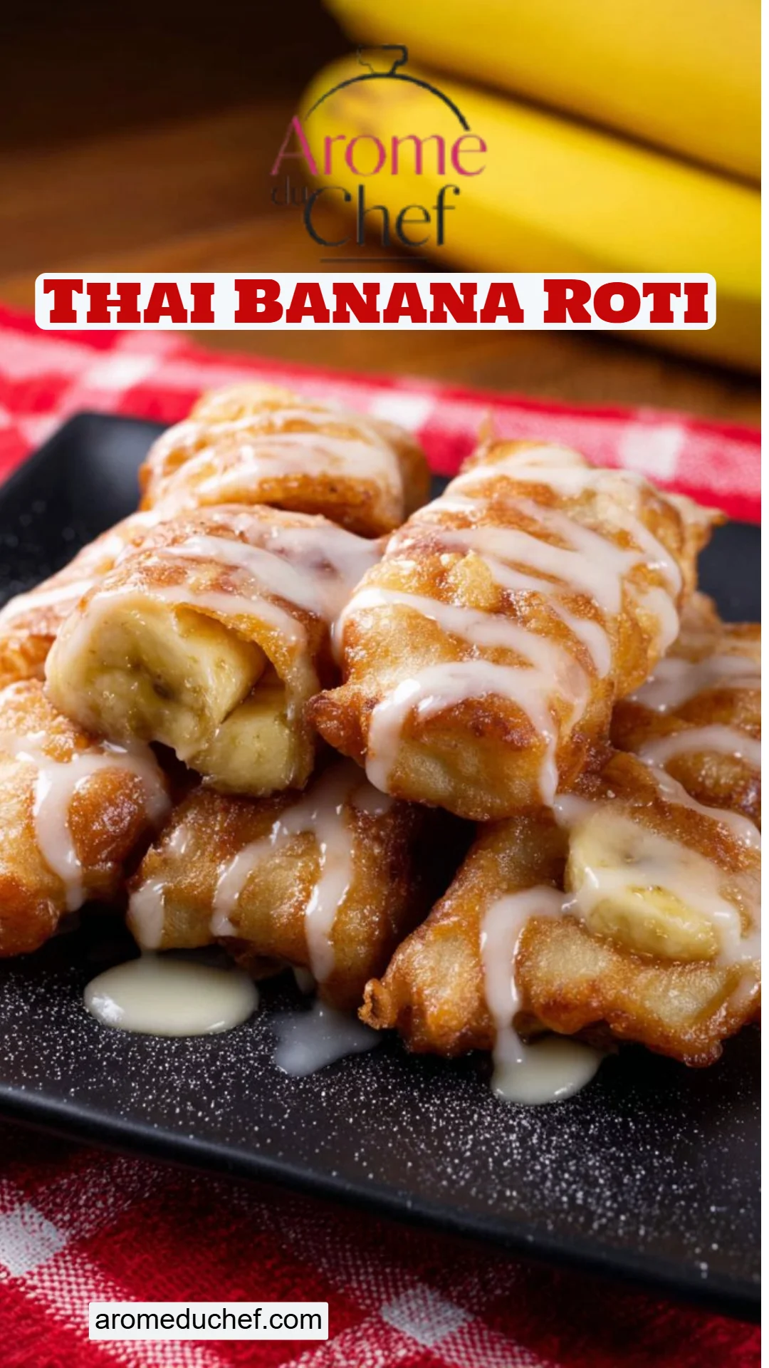 Thai Banana Roti