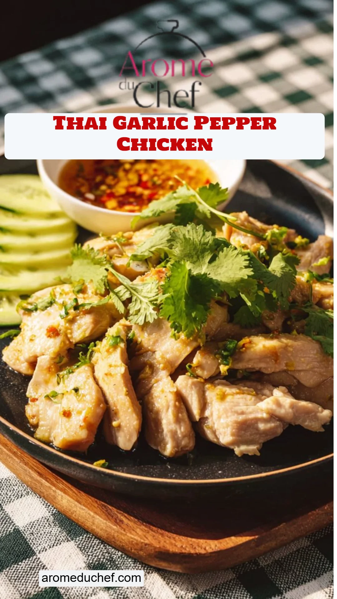 Thai Garlic Pepper Chicken