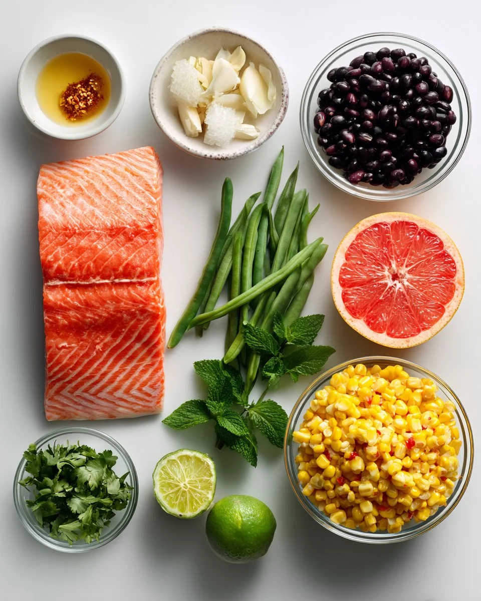 Thai Salmon with Thai Corn Salsa