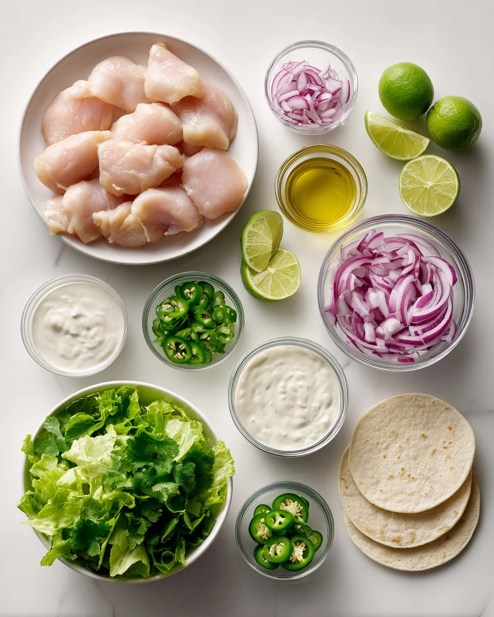 The Best Chicken Street Tacos