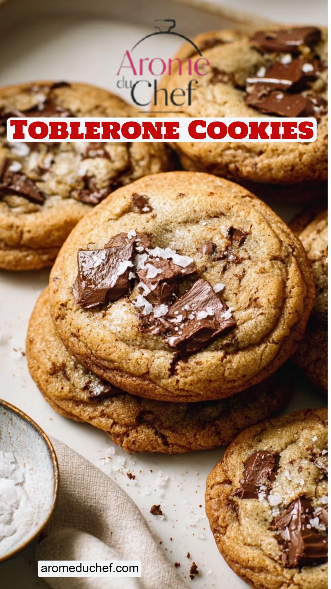 Toblerone Cookies