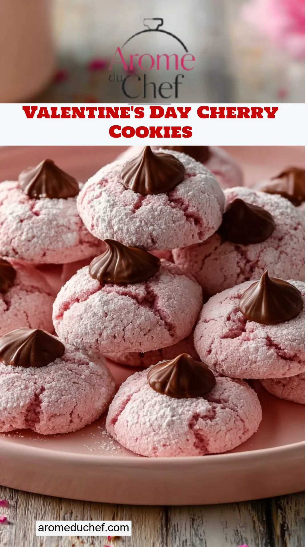 Valentine's Day Cherry Cookies