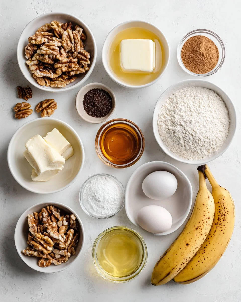 Walnut Brown Butter Banana Brownies