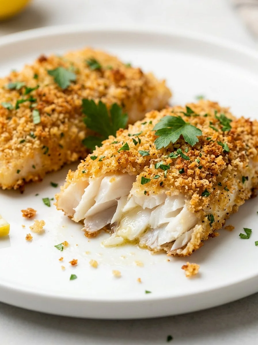 Crispy Oven Baked Cod