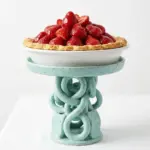 Delicious strawberry pie made with fresh strawberries and a flaky crust